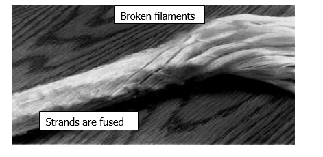 External & Internal Damage – Running Over Pulley