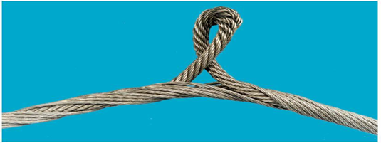 Protrusion of Inner Rope